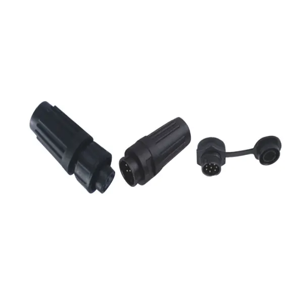 Black Plastic Waterproof Connector